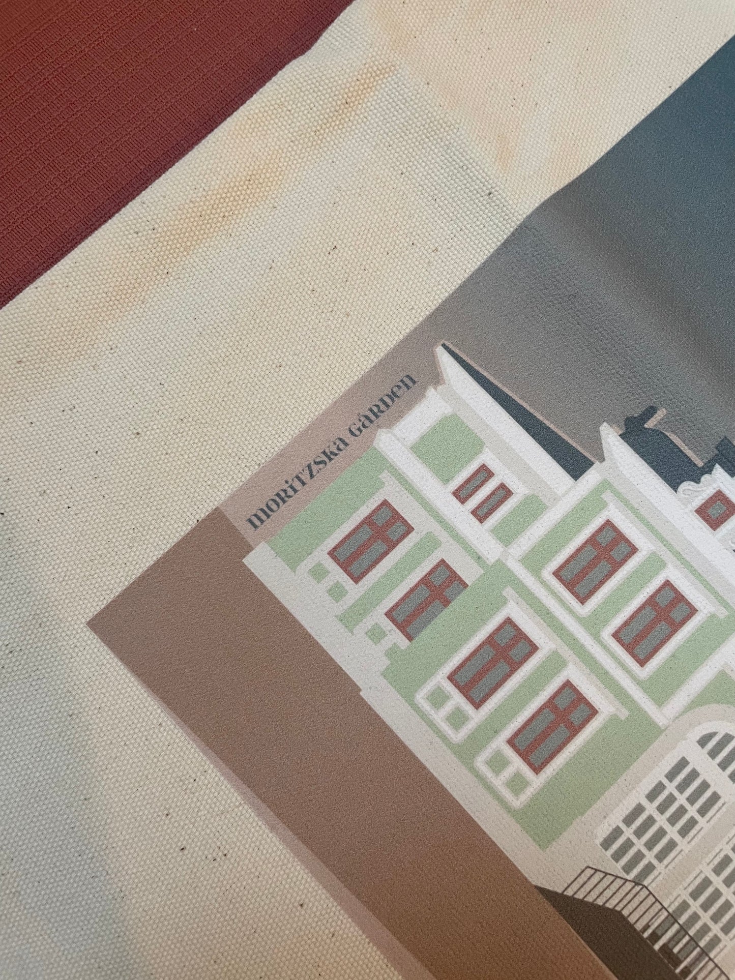 Moritzska Gården Umeå tote bag