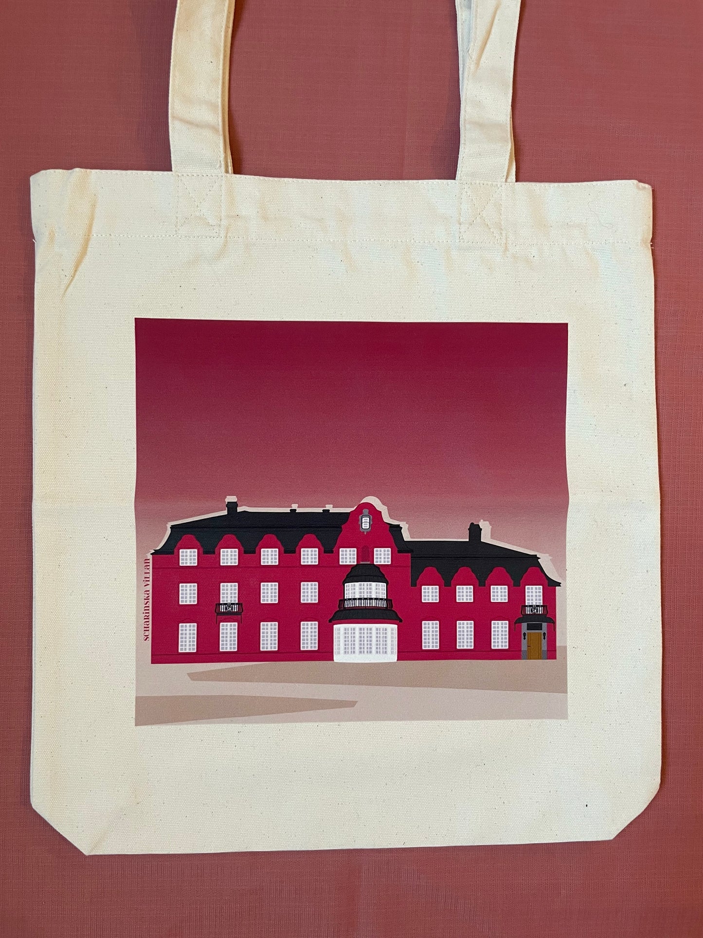 Scharinska Villan in Umeå tote bag