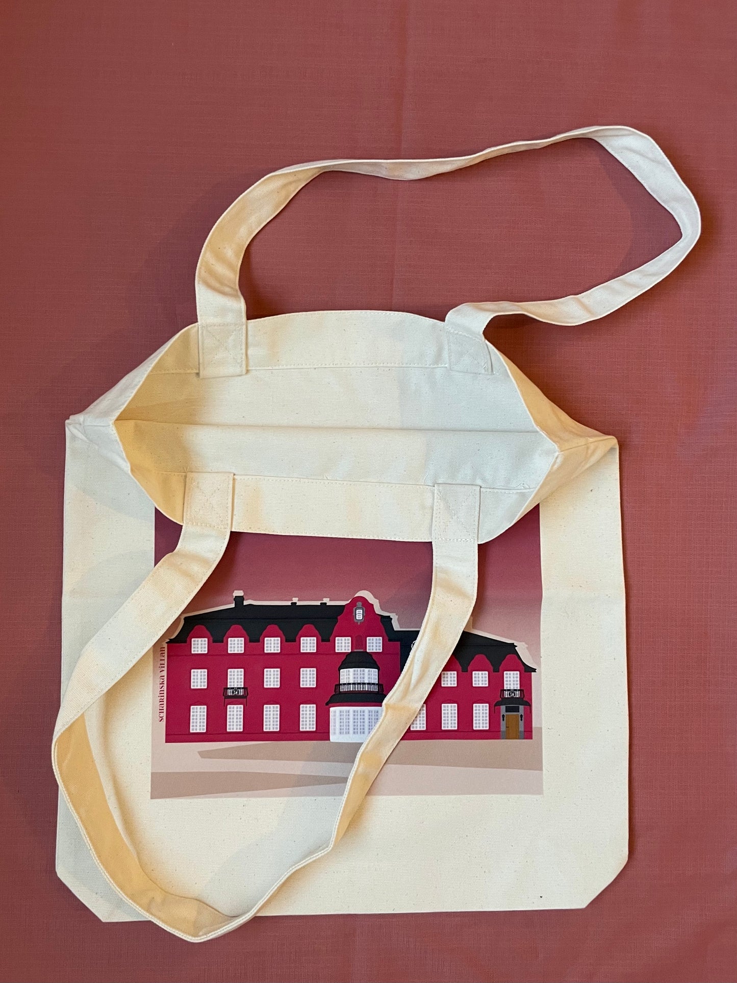Scharinska Villan in Umeå tote bag