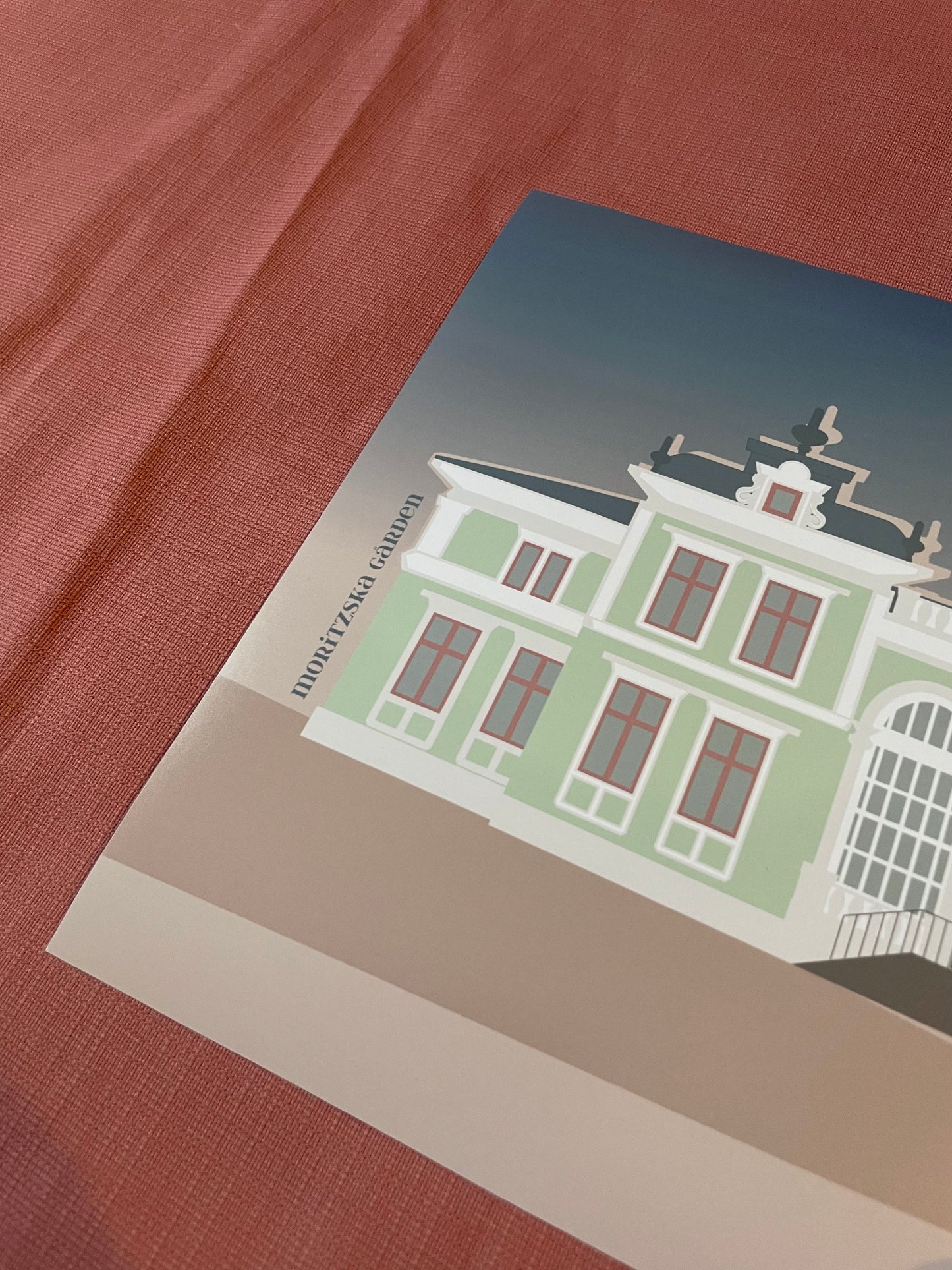 Moritzska farm in Umeå poster