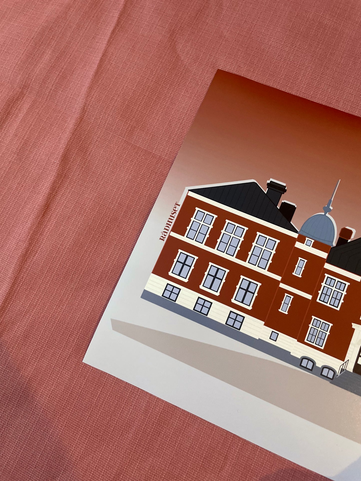 Umeå City Hall poster