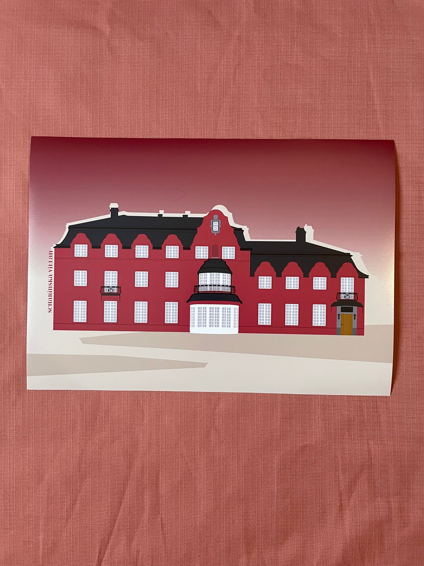 Scharinska Villa in Umeå poster