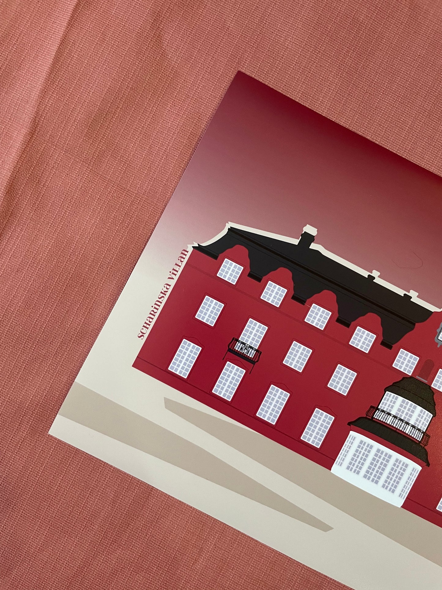 Scharinska Villa in Umeå poster