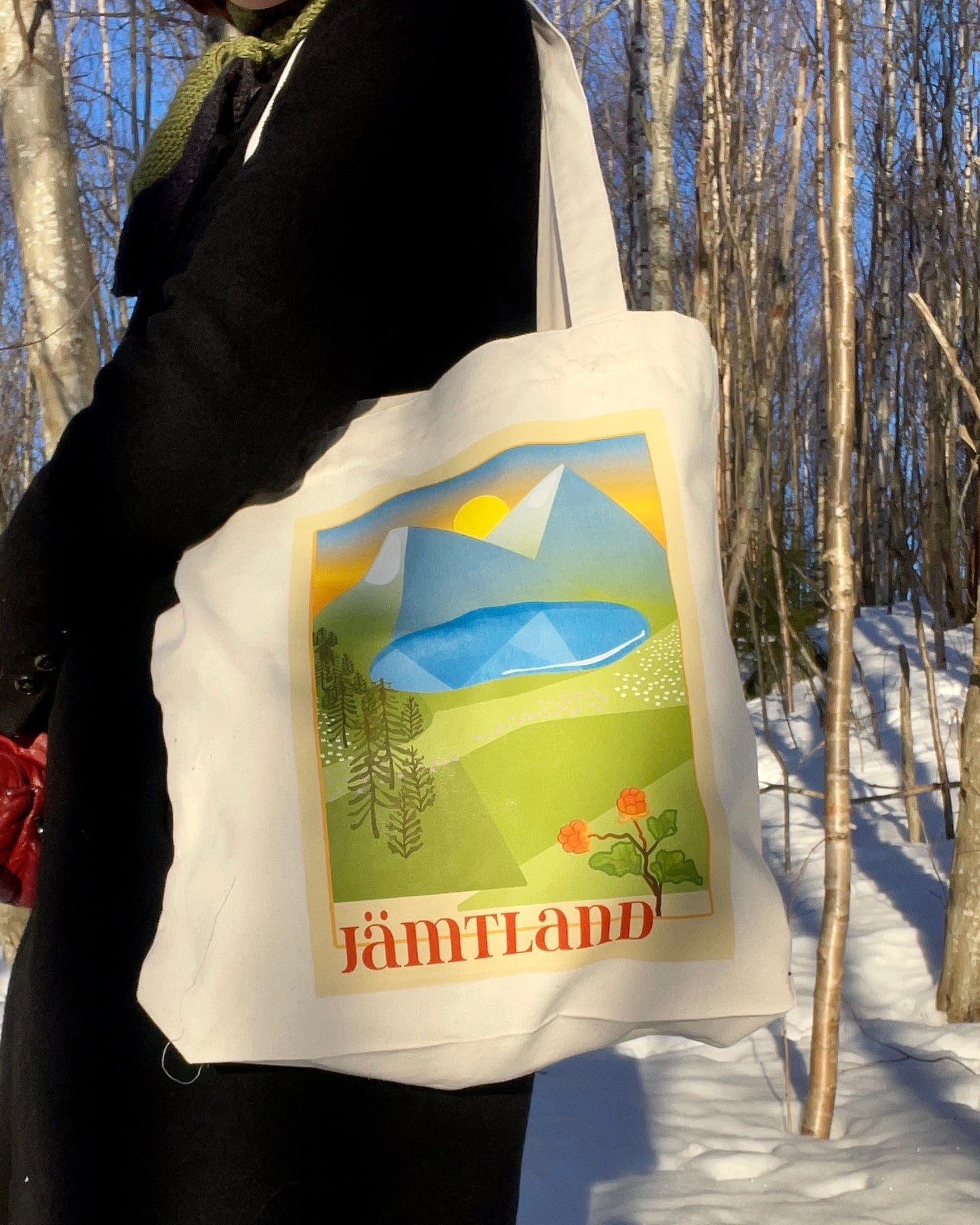 Jämtland Reseposter tygkasse