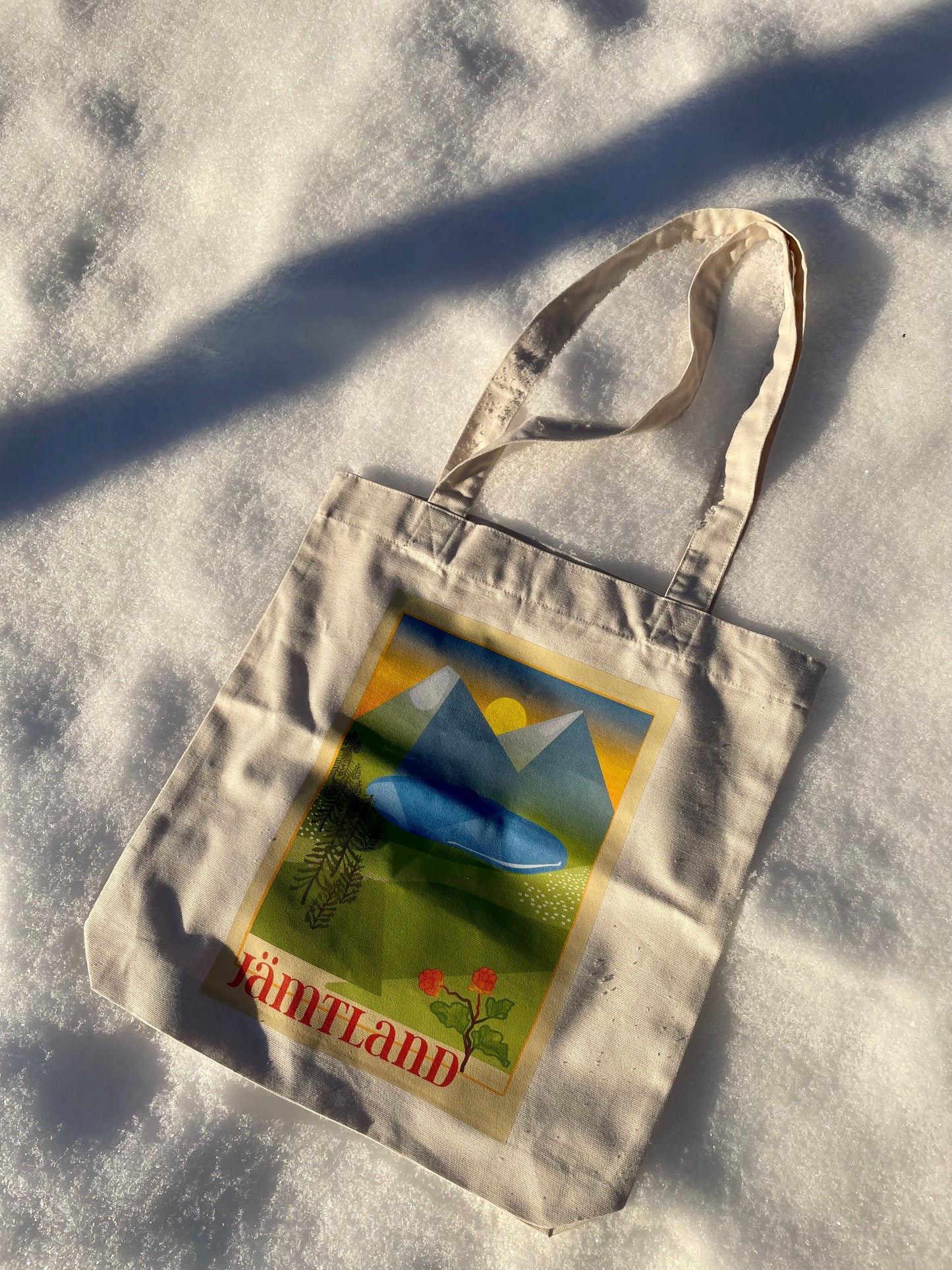 Jämtland Reseposter tygkasse