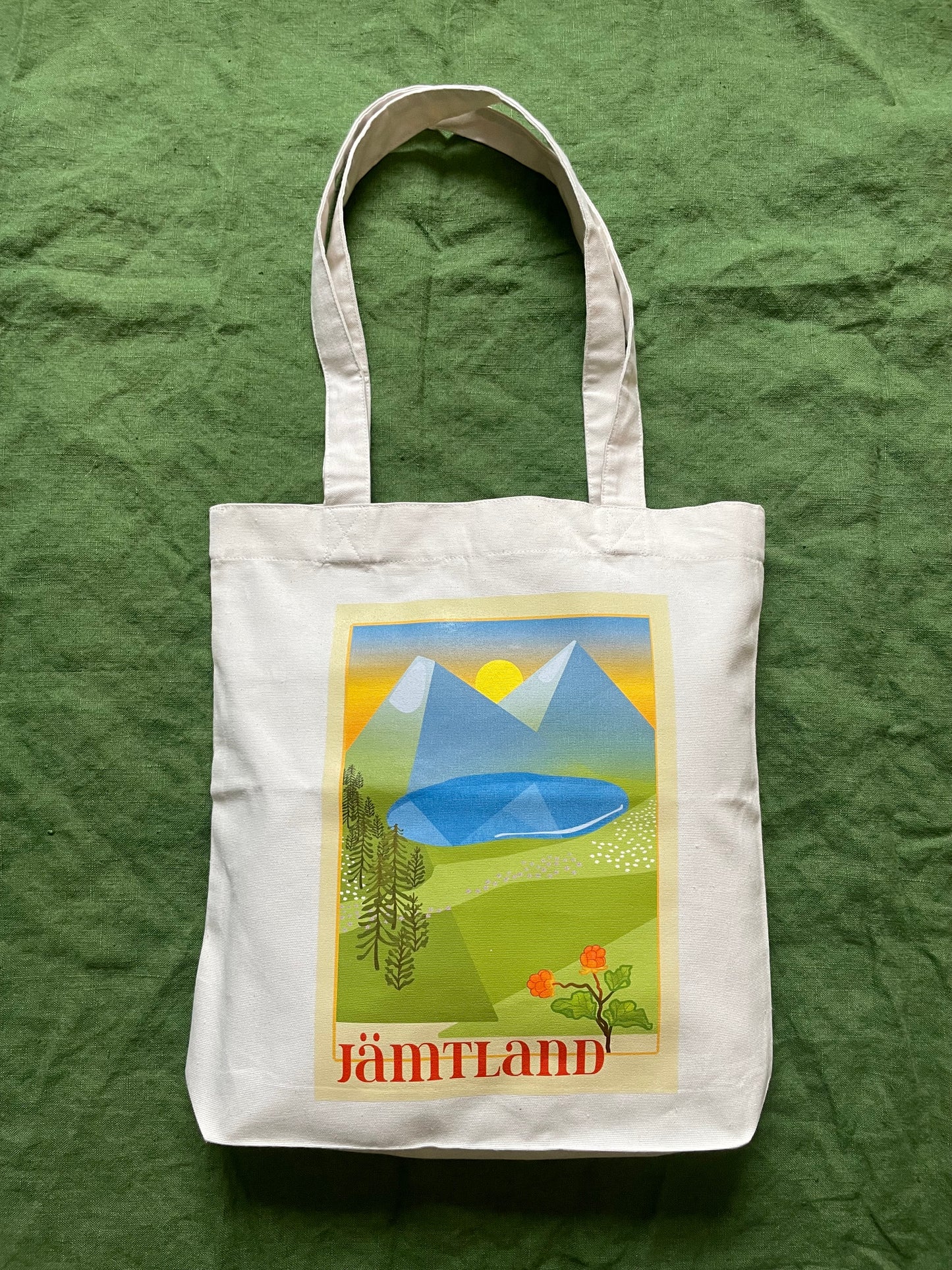 Jämtland Reseposter tygkasse