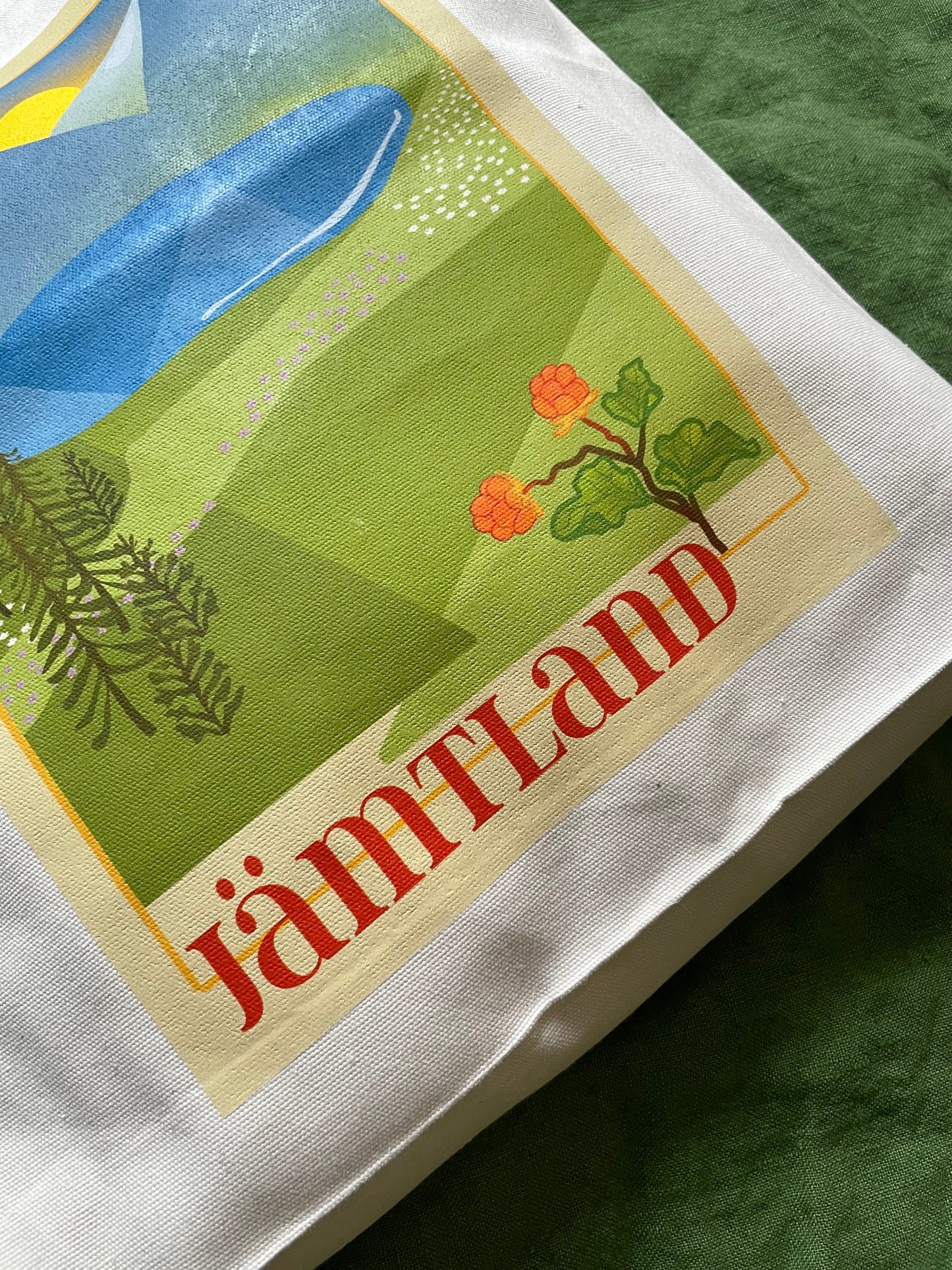 Jämtland Reseposter tygkasse