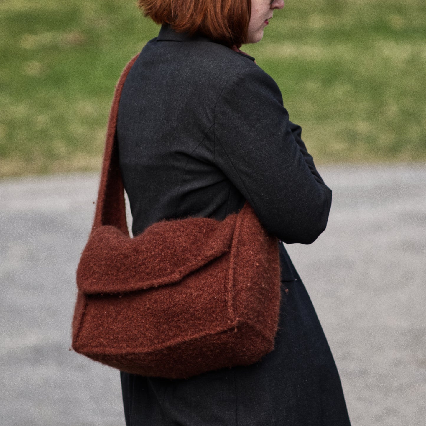 Internship bag stickmönster